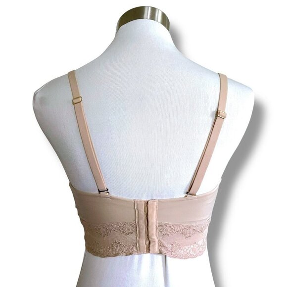 Natori 32DD Bra Tan Nude Bliss Pefection Strapless Contour Underwire 729154 - Picture 6 of 8